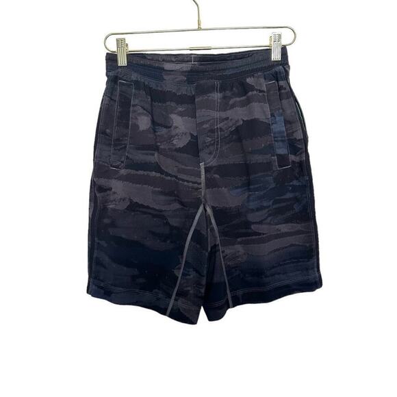 Lululemon‎ Pace Breaker Short 9" Lined Men's Size S Grey Multi Stretch Gym - Picture 1 of 6